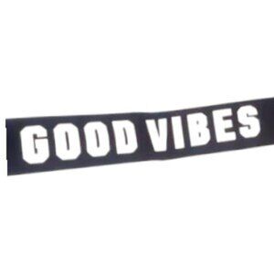 PINK Victoria's Secret Black and White 'Good Vibes' Cooler